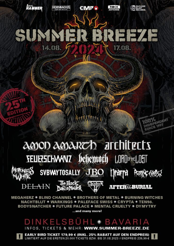 Summer Breeze 2024: line-up, dates and tickets